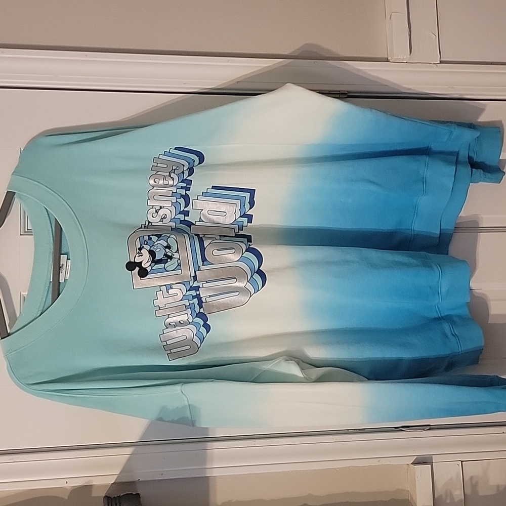 Disney blue plus size 3x sweatshirt.
